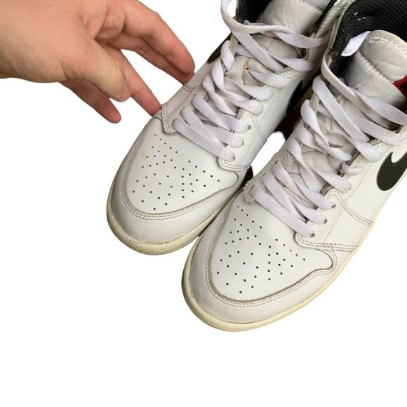 Rare 2016 Nike Air Jordan 1 Retro High Yin Yang White Size 7 - Picture 8 of 12
